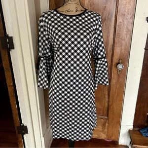 Isaac Mizrahi Gingham Dress Medium